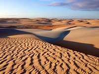 dunes de sable à Porto do Mangue