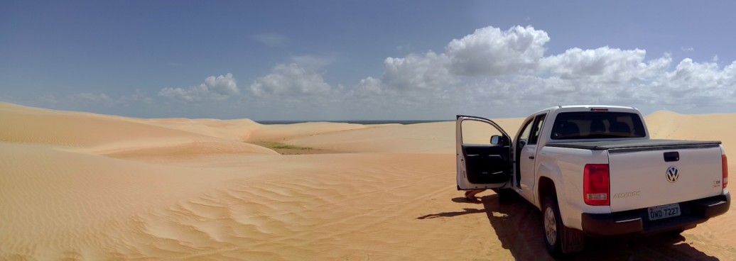Désert d'Alagamar, dunas de Rosado, Bresil Rio Grande do Norte
