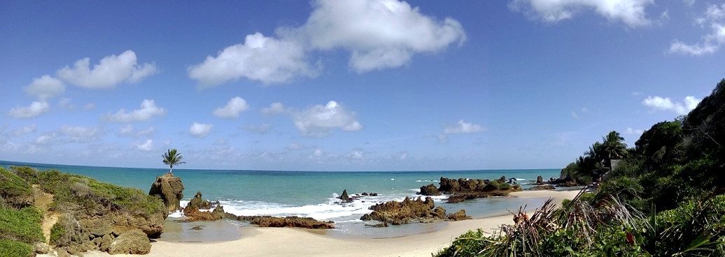 La plage naturiste de Tambaba dans l'Etat du Paraiba